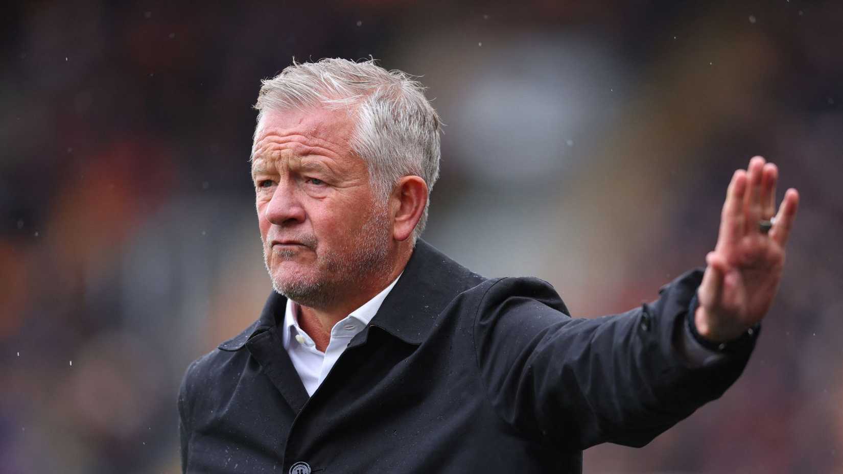 Sheffield United manager Chris Wilder