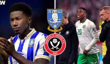 The 7 players set to miss Sheffield Wednesday v Sheffield United ft Chiedozie Ogbene