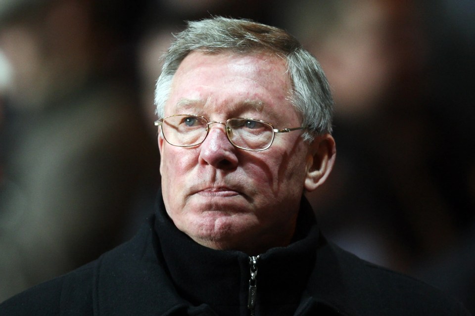 Sir Alex Ferguson during his spell in charge of Manchester United