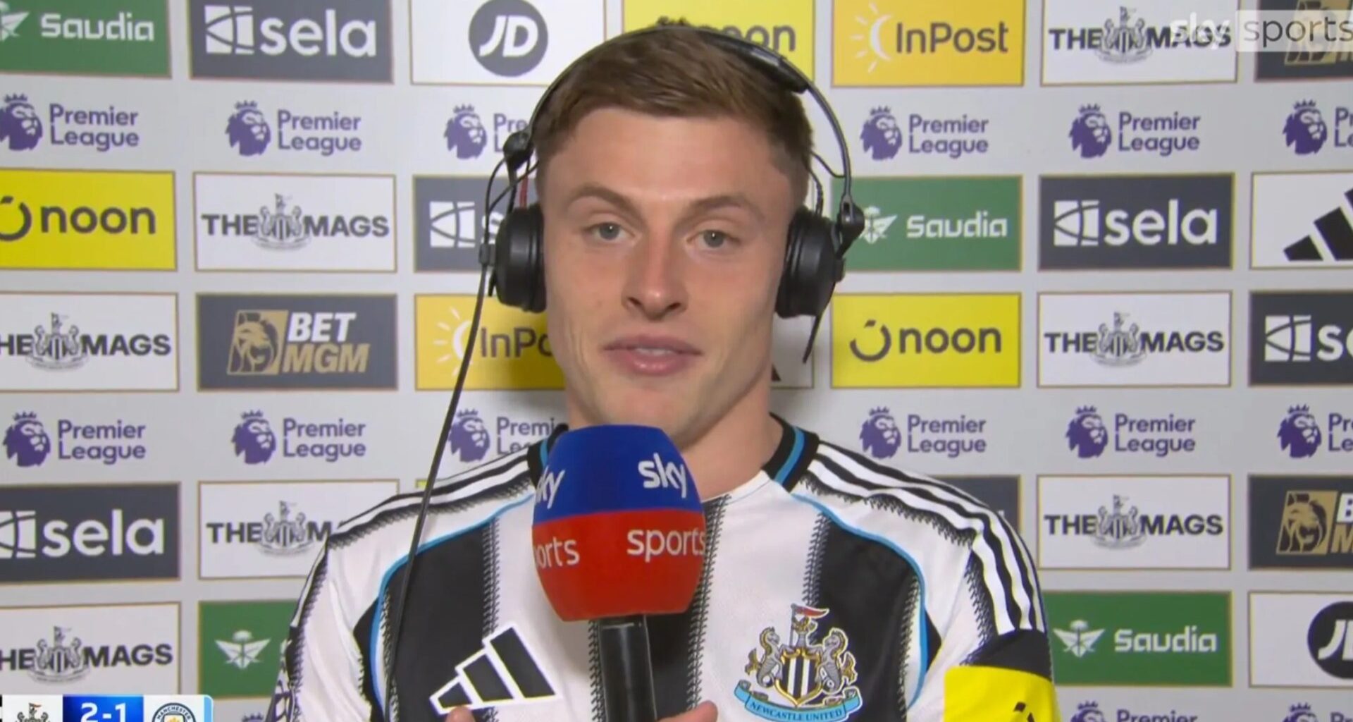 Harvey Barnes offers cheeky response immediately after Scotland World Cup question