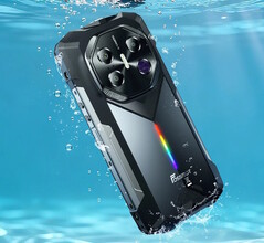 The Fossibot F113 smartphone comes with IP68 water resistance, IP69K dust resistance, and MIL-STD-810H drop resistance ratings. (Image source: Fossibot)