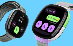 The Fitbit Ace LTE smartwatch provides children with a safe way to contact their parents and comes in two colorways—Mild and Spicy. (Image source: Google)