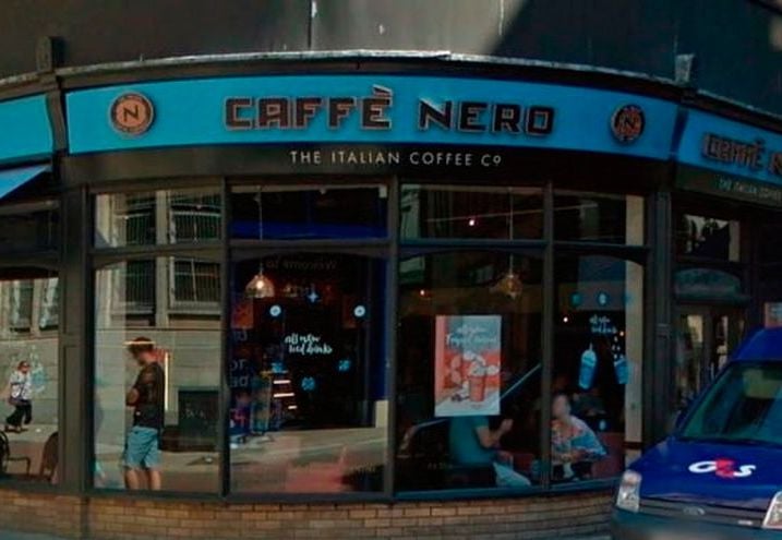 Caffe Nero on Lombard Street in Belfast