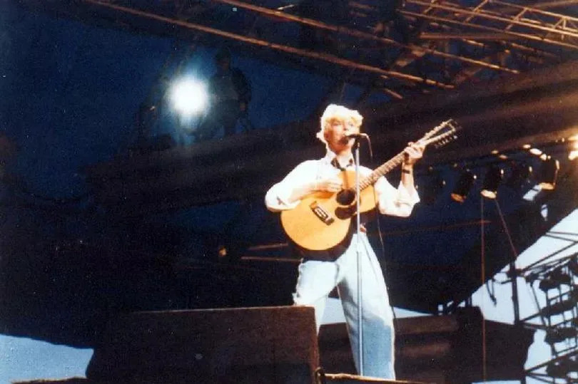 David Bowie at Murrayfield on June 28, 1983