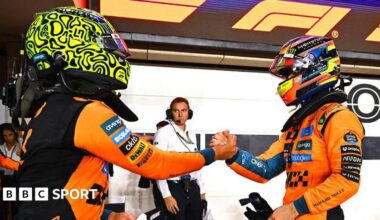 Lando Norris and Oscar Piastri