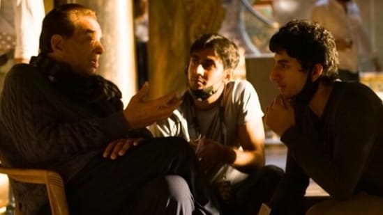 Ibrahim Ali Khan worked with Dharmendra in Karan Johar's Rocky Aur Rani Kii Prem Kahaani as an assistant director. (Instagram)