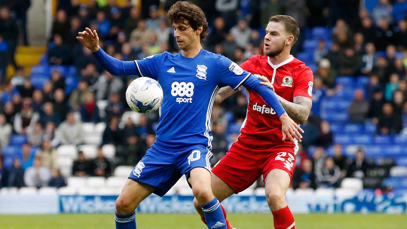 Diego Fabbrini for Birmingham City versus Blackburn Rovers