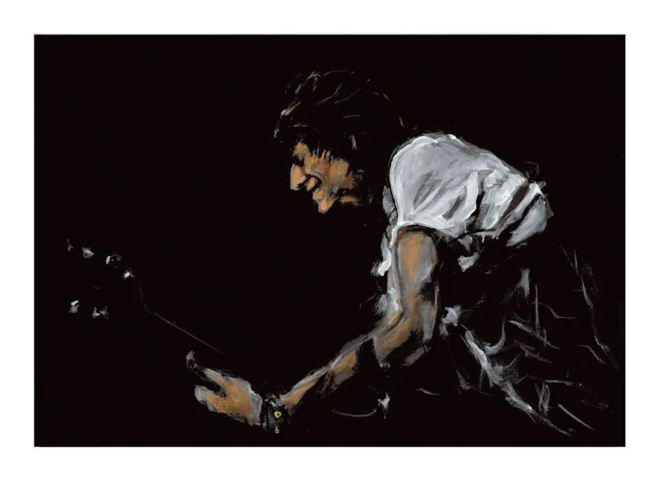 Ronnie Wood Ronnie Wood's self-portrait
