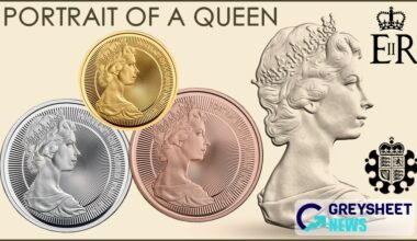 enlarged image for United Kingdom. Graceful Machin Effigy of Queen Elizabeth II features on New Gold and Silver Proof Coins