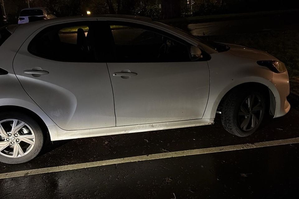 Police stopped this vehicle in east Belfast this afternoon
