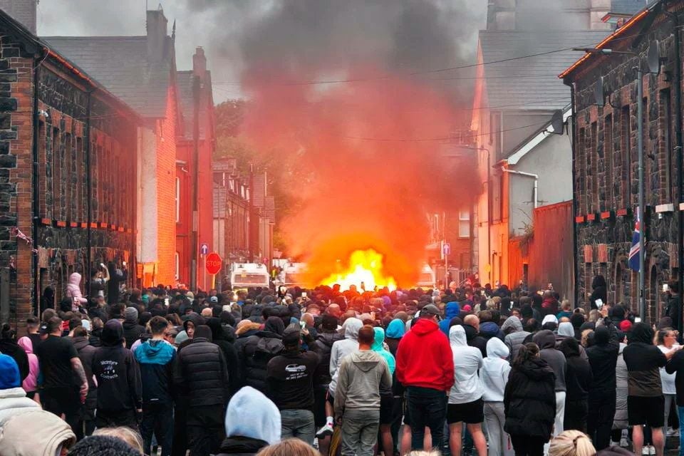 Ballymena was disorder in June