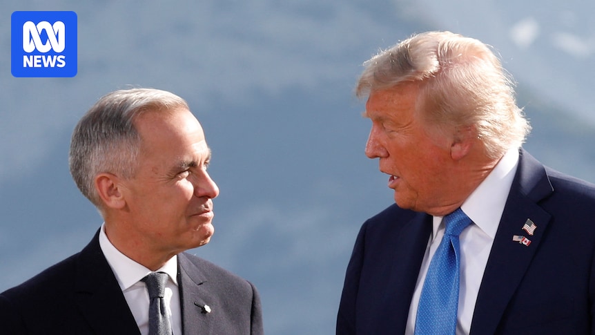 Canadian PM Mark Carney apologises to Donald Trump over anti-tariff Reagan ad