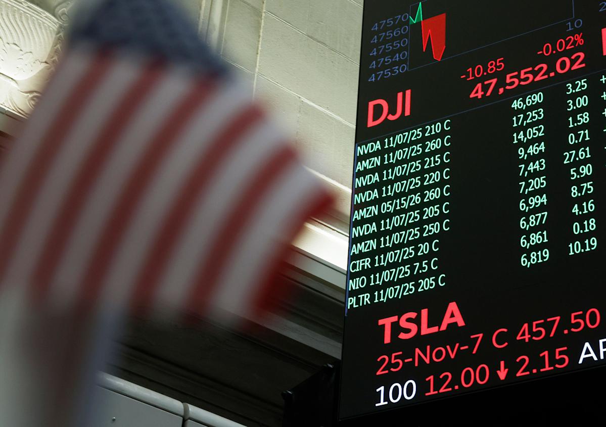 Global stock rout deepens as traders remain concerned about AI bubble