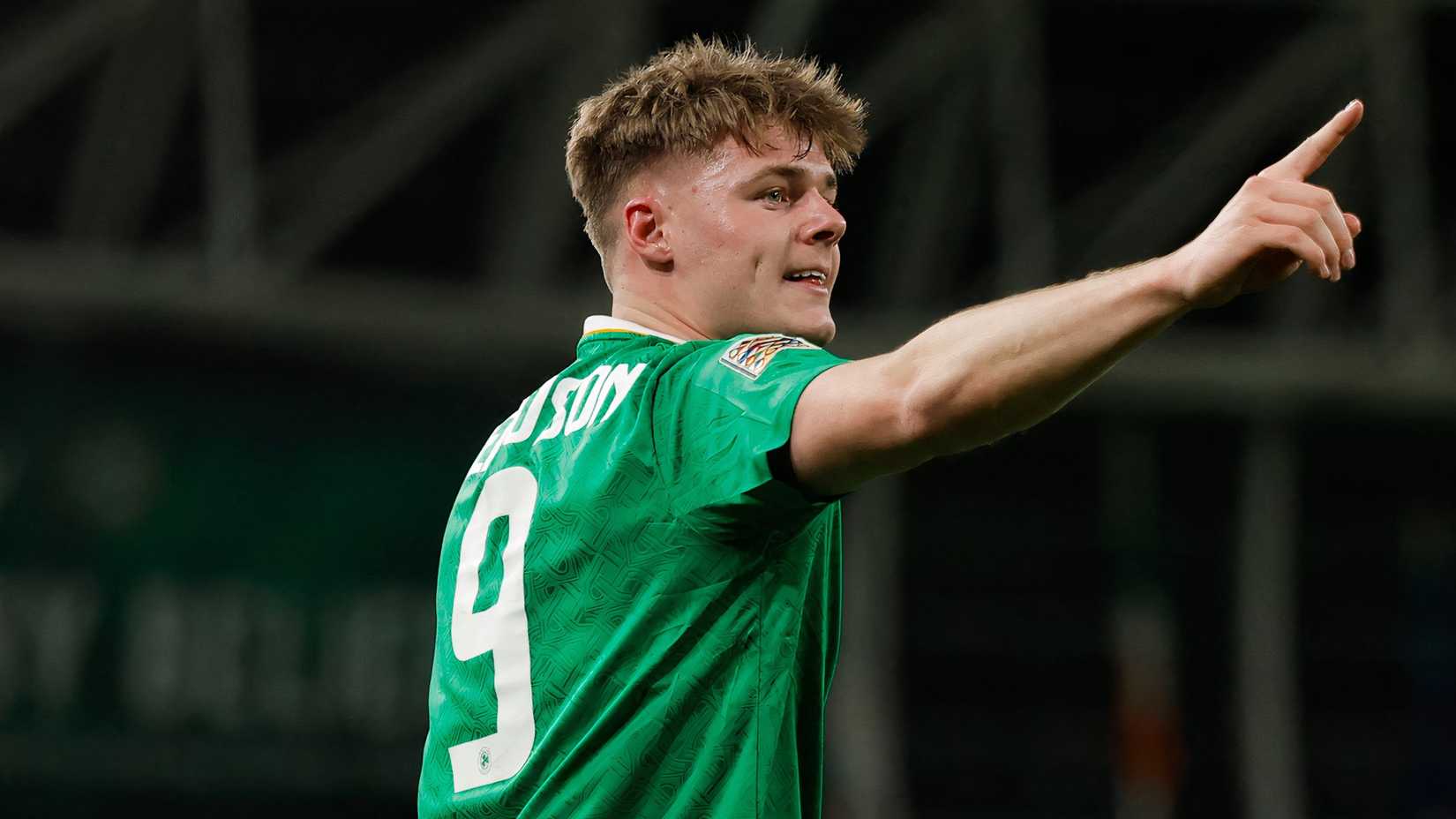 Evan Ferguson for Republic of Ireland