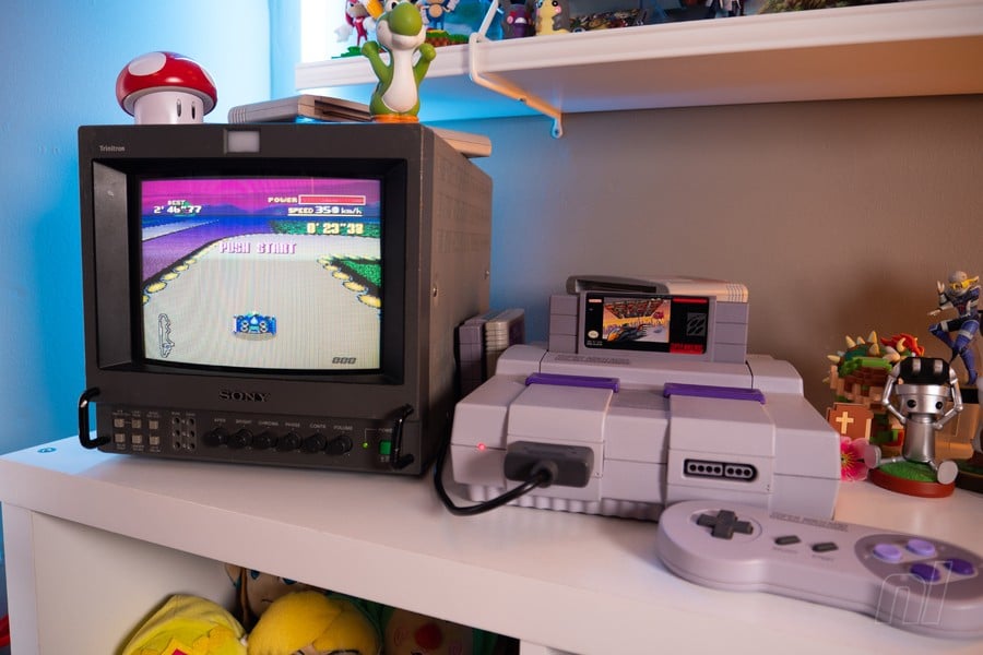 F-Zero Super NES and CRT