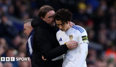 Leeds manager Daniel Farke