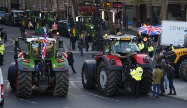 Farage makes pledge after multiple arrests made at farmers’ London protest