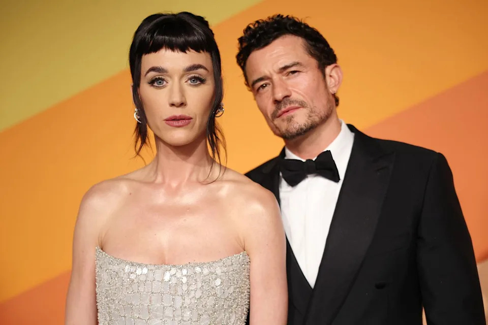 Phillip Faraone/VF25/Getty Katy Perry and Orlando Bloom in March 2025.