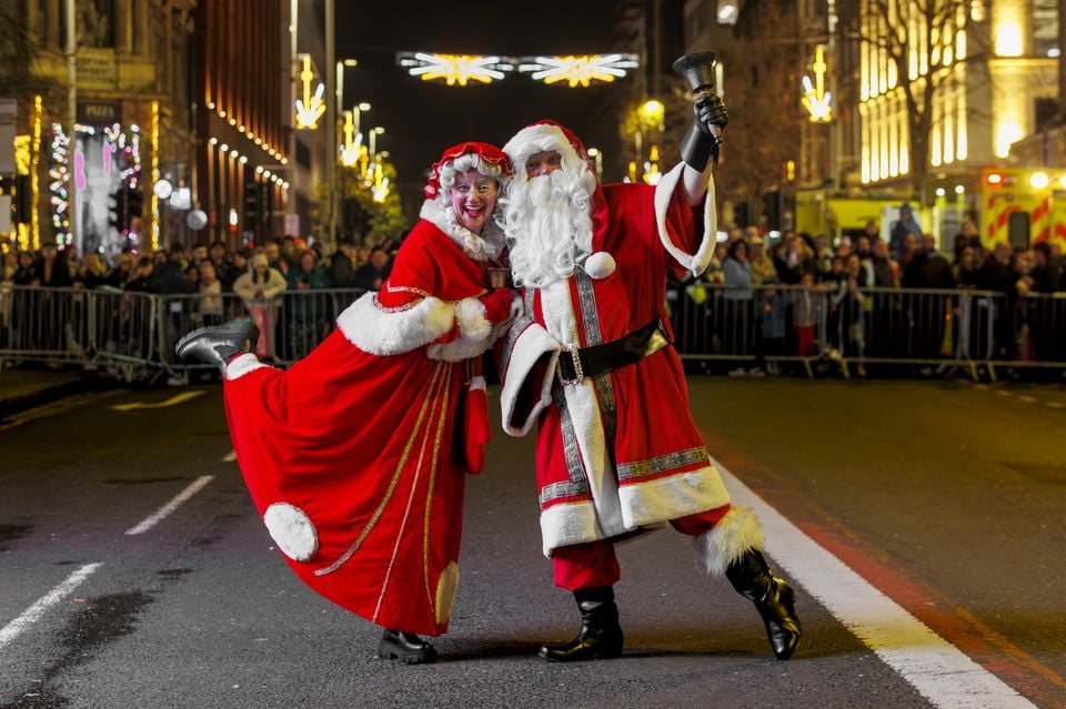 Santa Claus and Mrs Claus