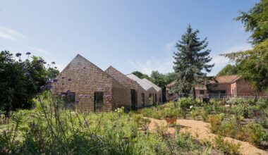 Shingle-covered house