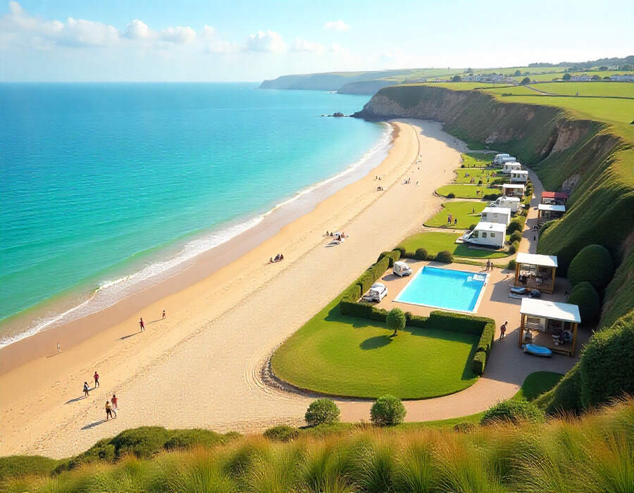 Hopton Holiday Park in the United Kingdom Shines as the Ultimate Destination for Families with Its Breathtaking Coastal Beauty and Unrivaled On-Site Amenities