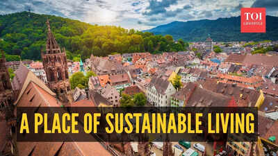 The city has no cars, no pollution, super clean water, or even trash cans with solar panel?