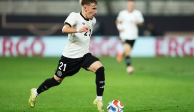 Lennart Karl 'not paying attention to Instagram' after more success with Germany U21s