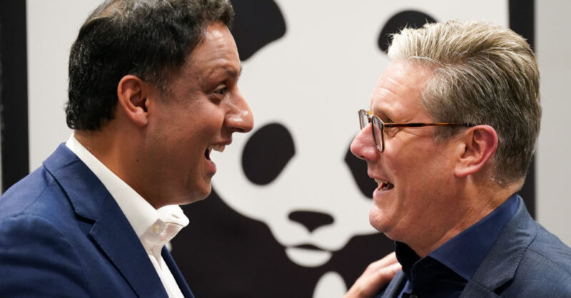 With Keir Starmer flailing, is Anas Sarwar fighting for his job too?