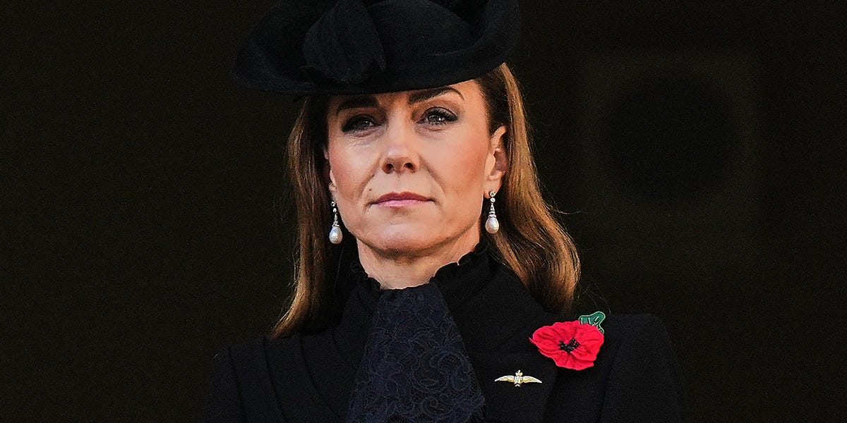 Sophie, Duchess of Edinburgh sheds emotional tear with Kate on Remembrance Sunday
