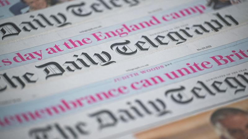 The Telegraph sale collapses as US private equity firm drops bid for UK newspaper