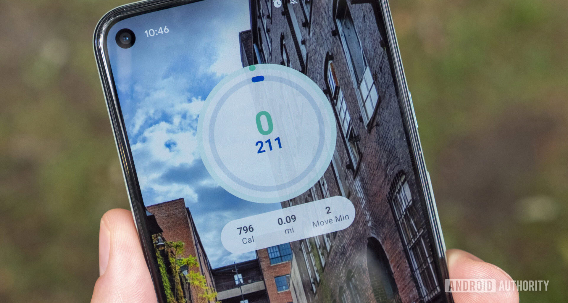 google fit home screen widget