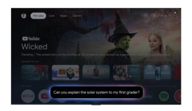 Gemini for TV is coming to Google TV Streamer starting today