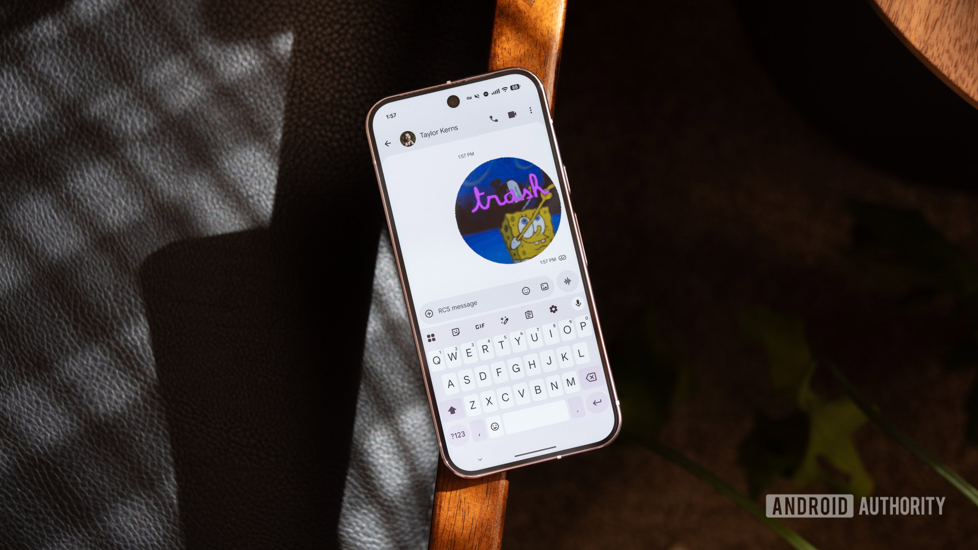 google messages trash spongebob google messages trash spongebob