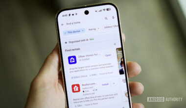 Guided Search result in the Play Store.