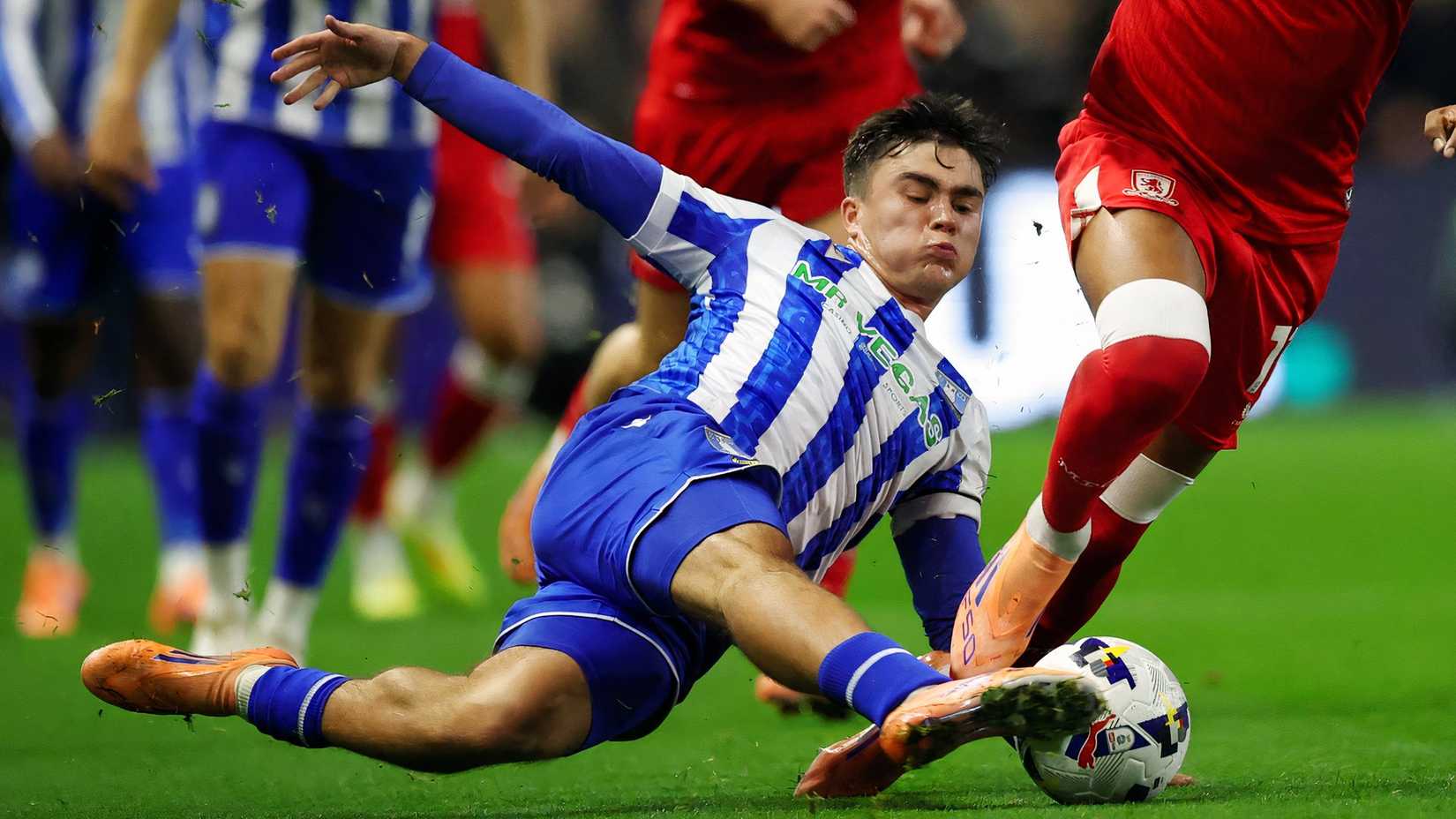 Harry Amass for Sheffield Wednesday vs Middlesbrough