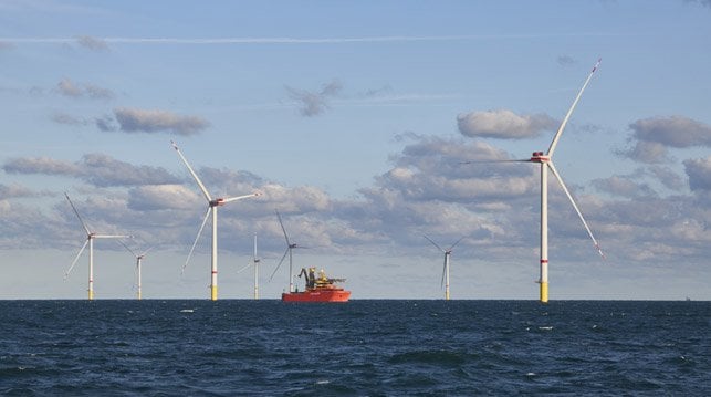 First Power From Germany’s Largest Offshore Wind Farm Using 15 MW Turbines