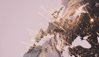 3d rendered image, perfectly usable for all kinds of topics related to big data, global business and finance or climate change.