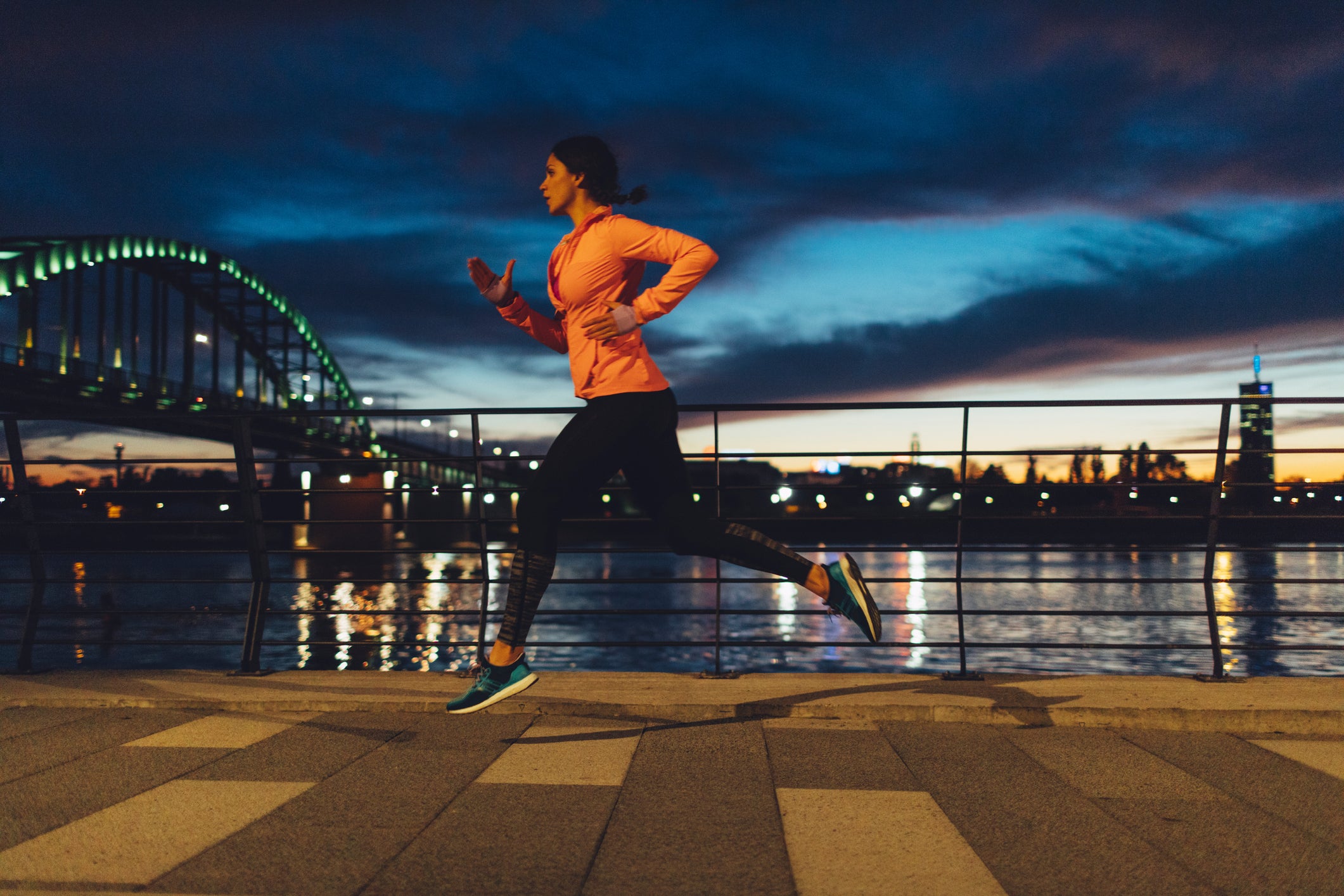 Women feel less safe running after dark, according to research