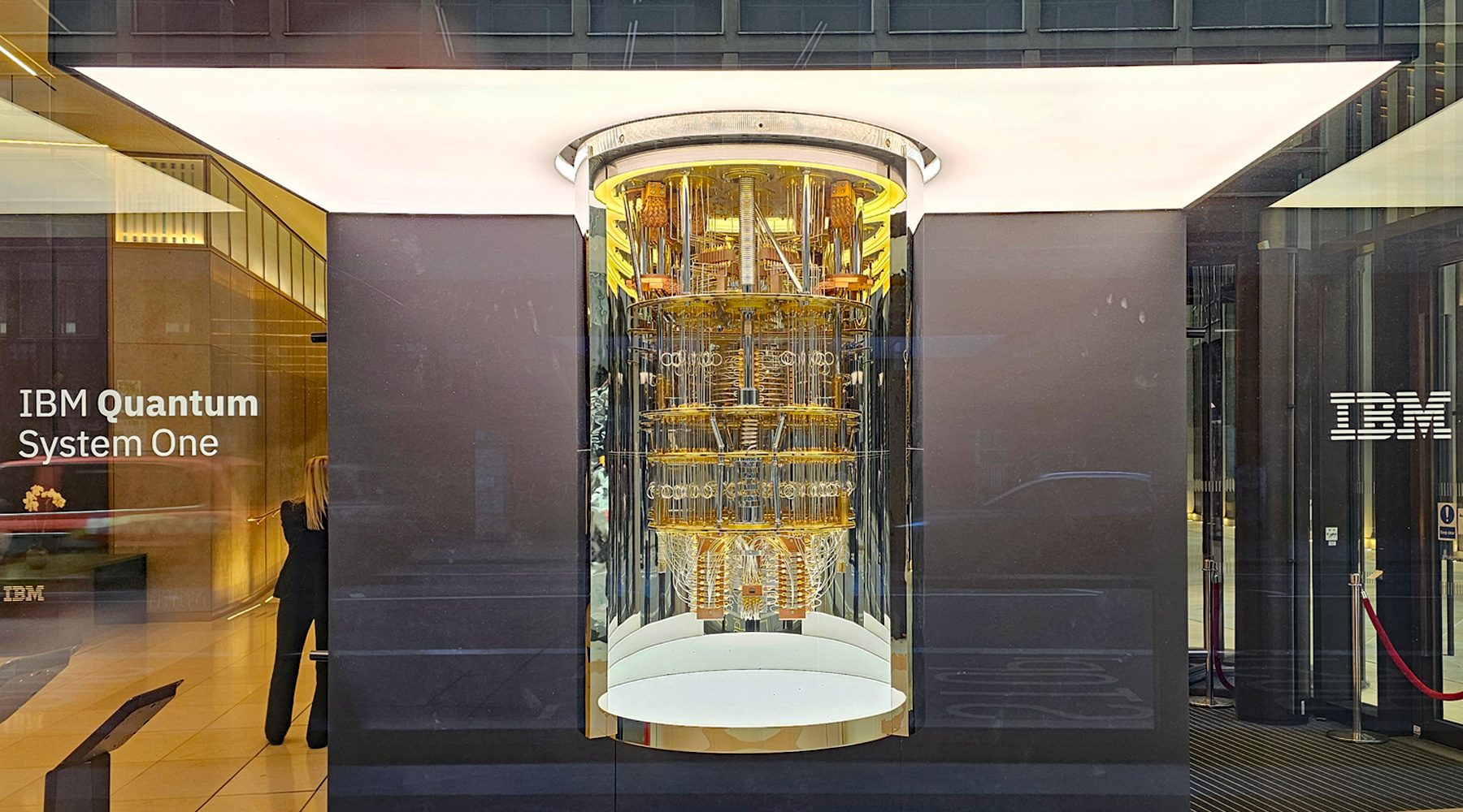 You can see a working Quantum Computer in IBM’s London office