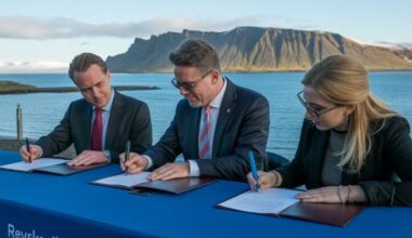 The signing of the reykjav&iacute;k declaration at the european travel commission's 110th general meeting in iceland