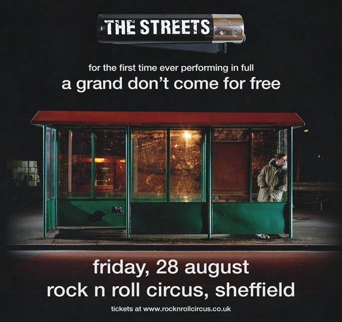 The Streets Poster Sheffield Rock n Roll Circus 2026