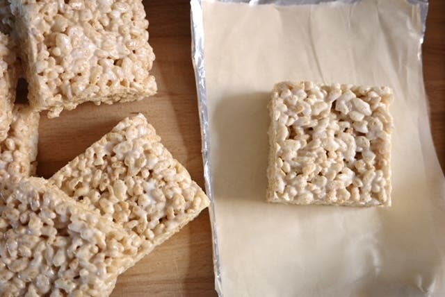 Tour de France riders balance all the gels and drinks with Rice Krispies bars