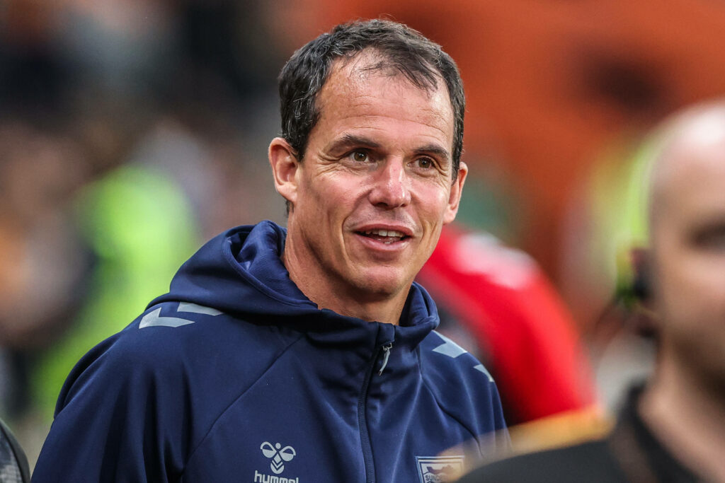 Regis Le Bris forces a smile in the Sunderland dugout