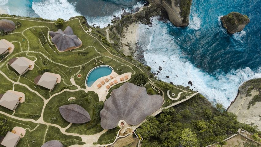 Coastal retreat in Indonesia