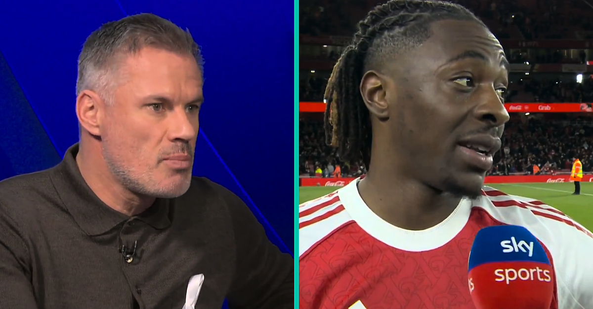 Jamie Carragher Makes Very Honest Admission About Arsenal's North London Derby Hattrick Hero