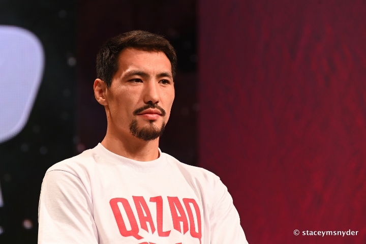 Janibek Alimkhanuly thankful Erislandy Lara stepped up