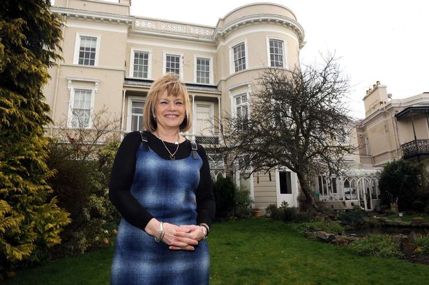 Ingrid Spiegl from her home in Windermere Terrace, Toxteth which has been used for filming Foyles War