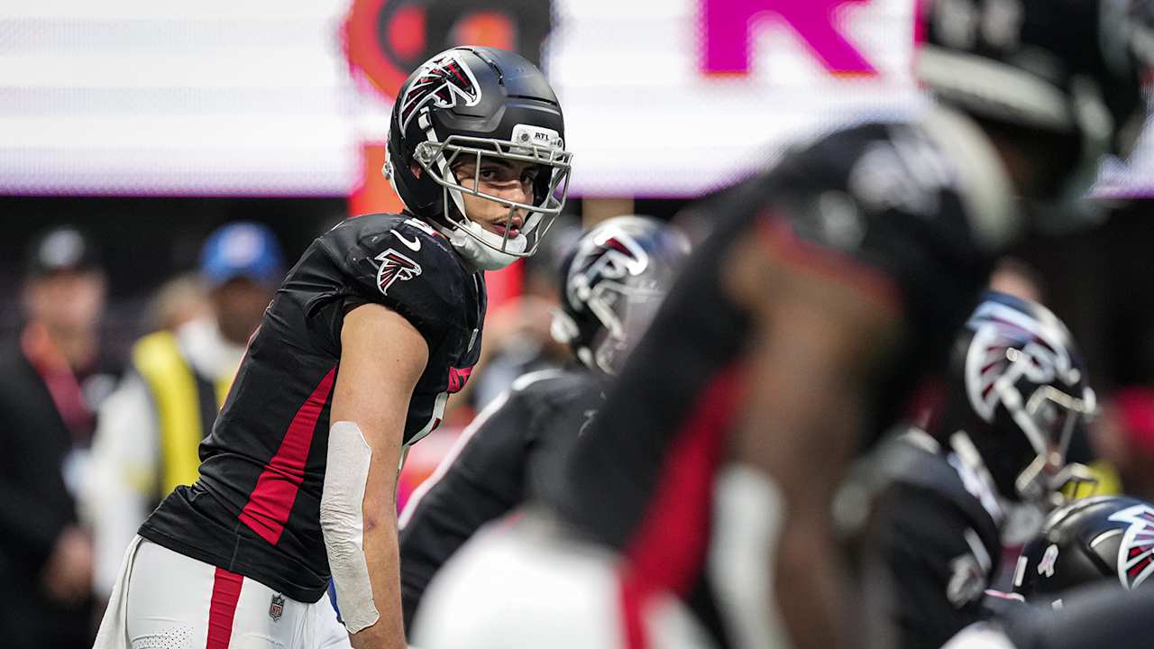 Drake London 'week to week' with knee injury 