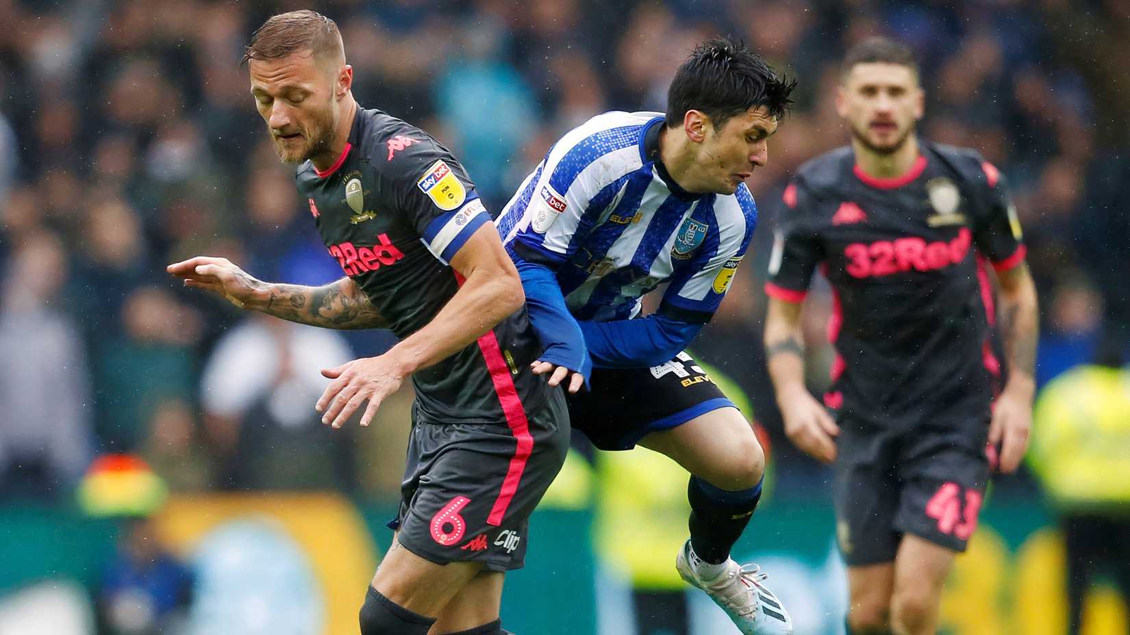 Liam Cooper for Leeds United vs Sheffield Wednesday