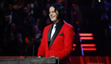 Jack White honours "sister" Meg as Olivia Rodrigo, Feist and Twenty One Pilots cover The White Stripes at Rock And Roll Hall Of Fame induction